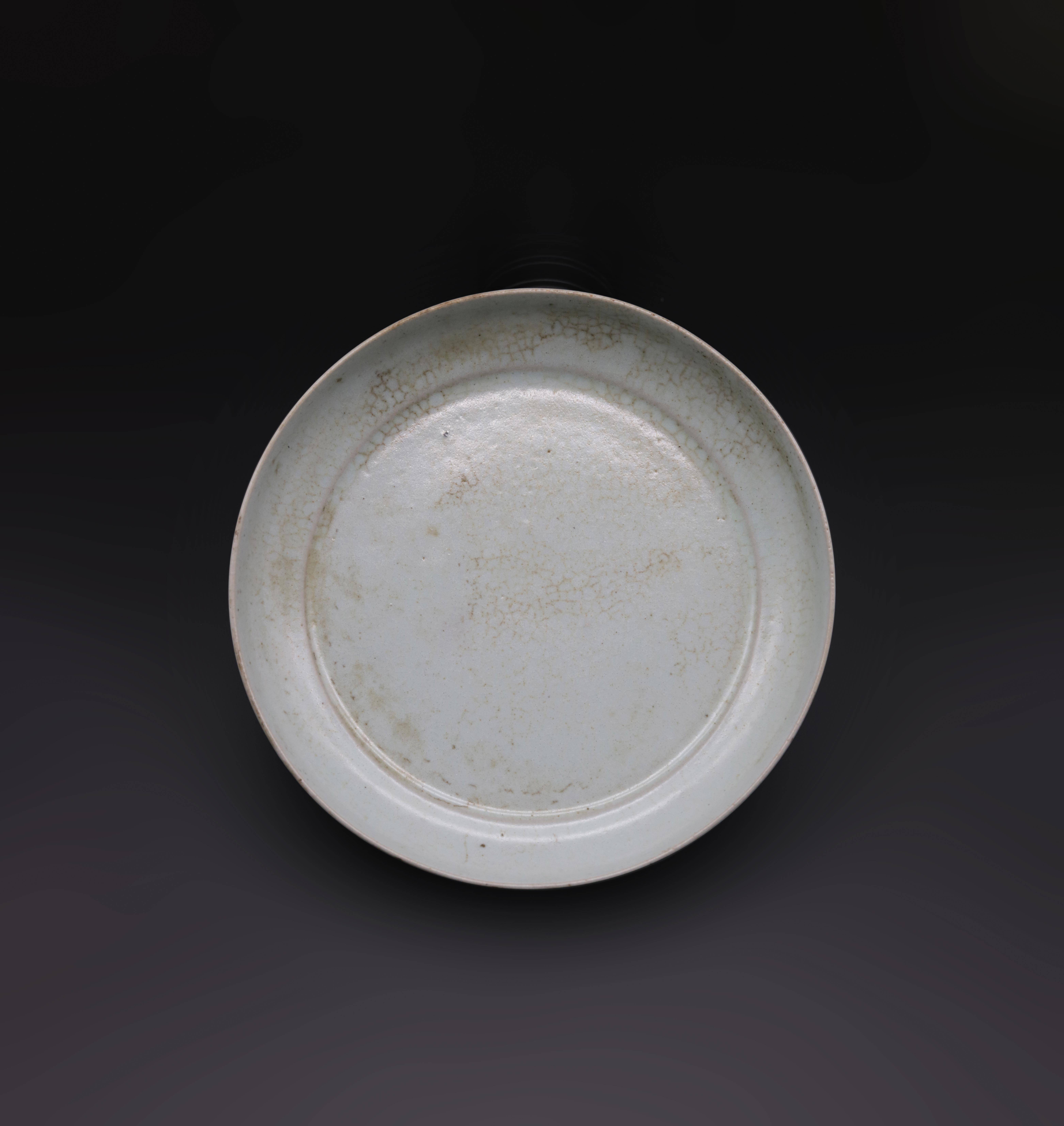 A Ru Ware Sky-Blue-Glazed Dish Washer