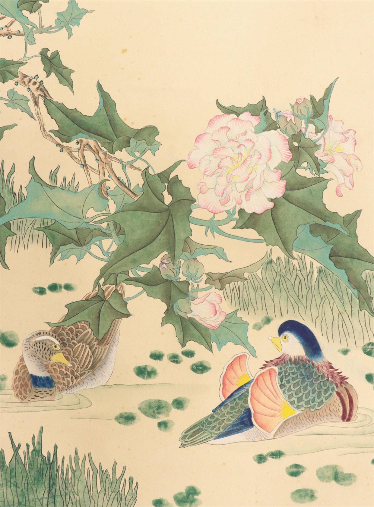 牡丹珍禽圖
