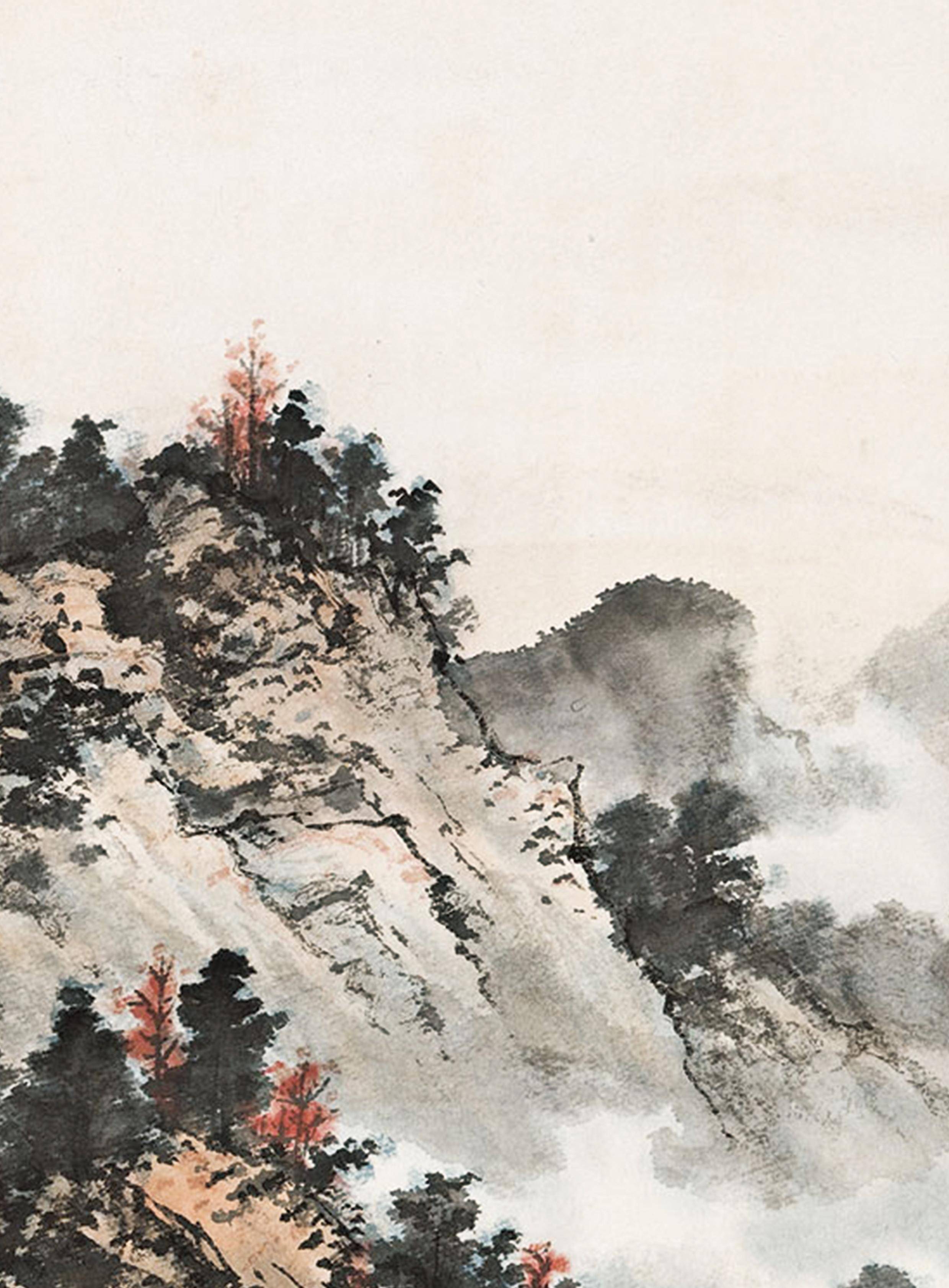 雲溪行旅圖