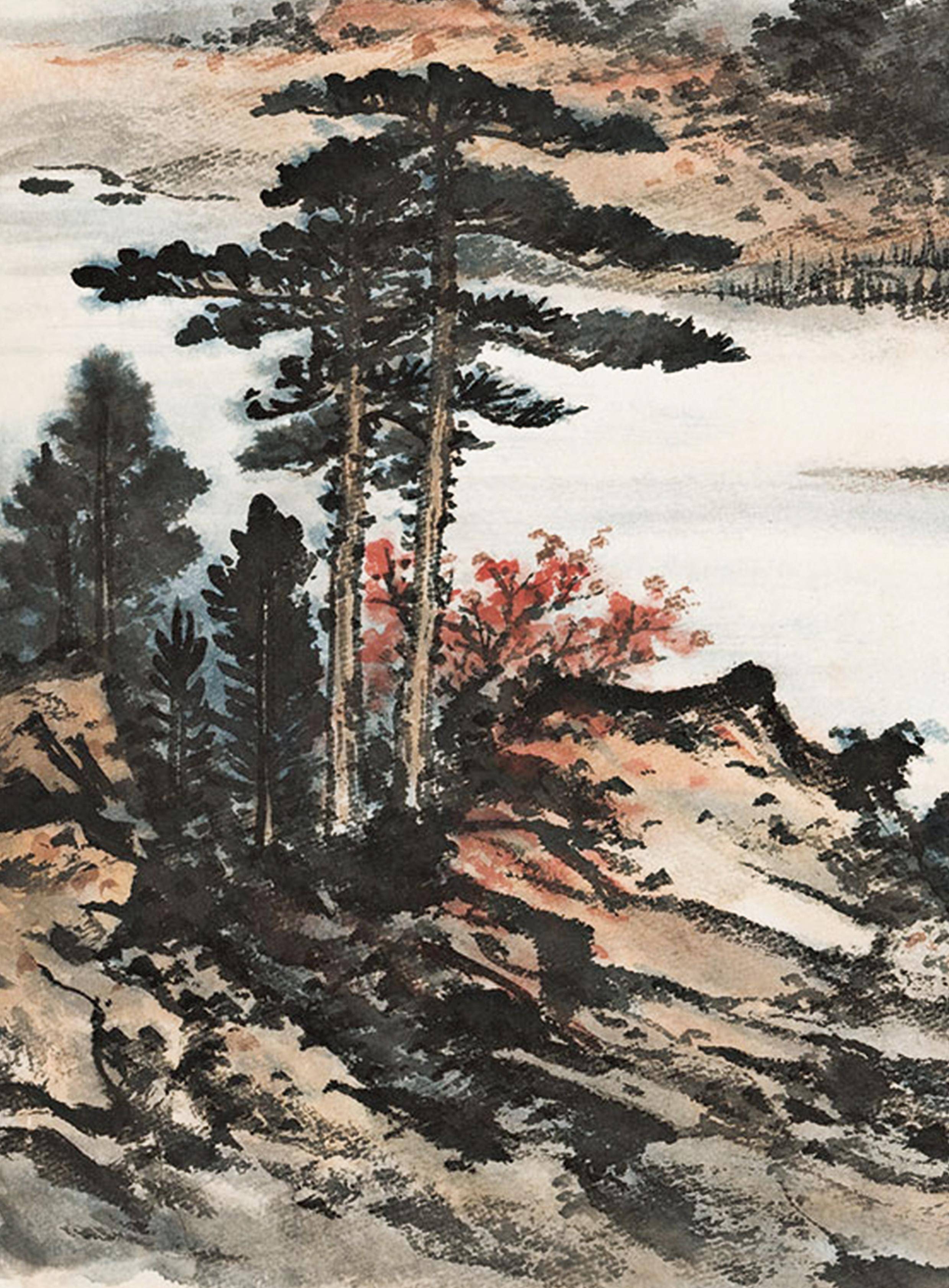 雲溪行旅圖